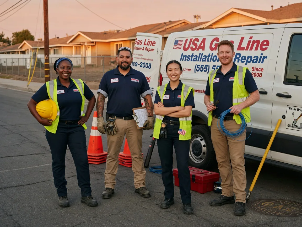 Gas Line Installation company in Harper, TX